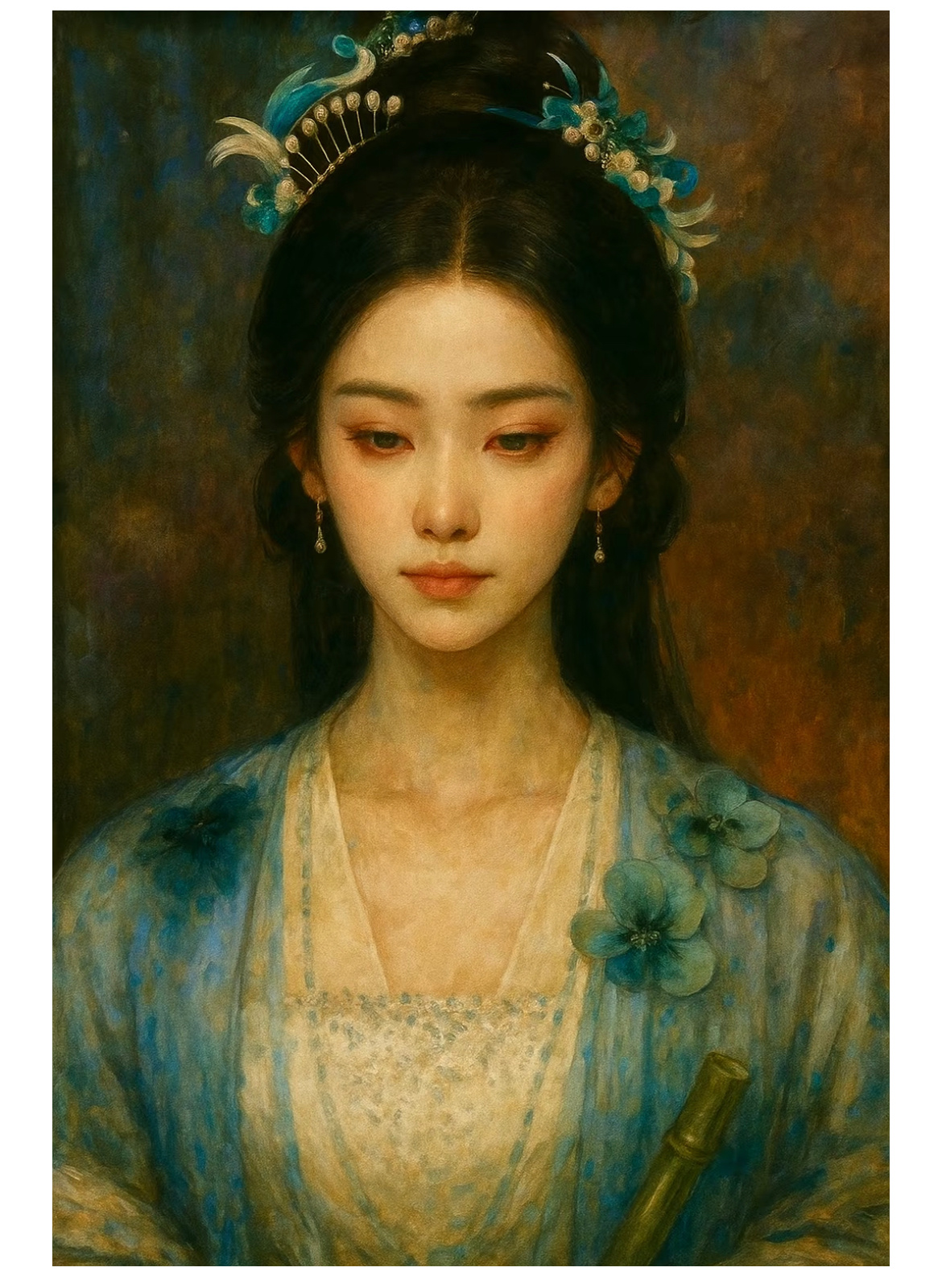 网友画的刘诗诗东方淮竹 ​​​