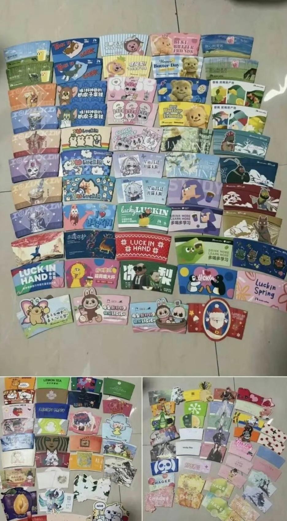 果然会赚钱的人怎么都能赚钱，只有我一个人喝了奶茶后，袋子都是用来装点儿垃圾再扔掉