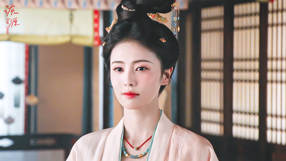 白鹿 《莫离》叶璃 / 动图▷EP38-04 白衣（白粉）-和嫂子一起 笑