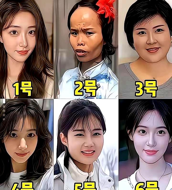 6个姑娘摆在你面前，条件都差不多，彩礼也一样，这时候你会挑谁当老婆？
别急着说“