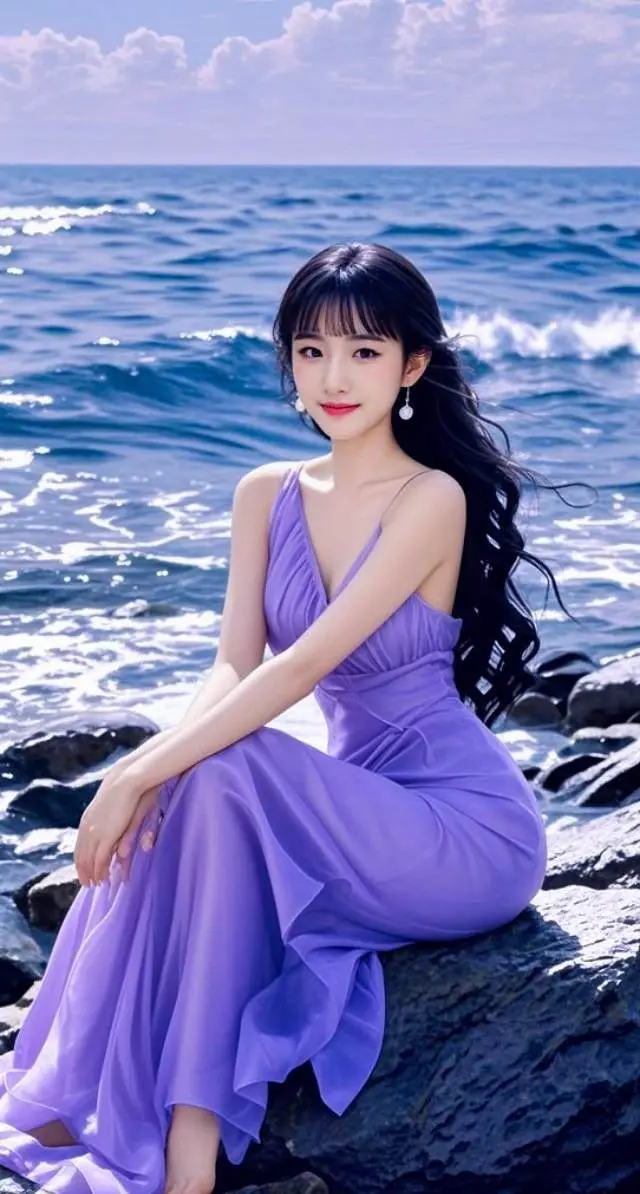 AI海畔紫影