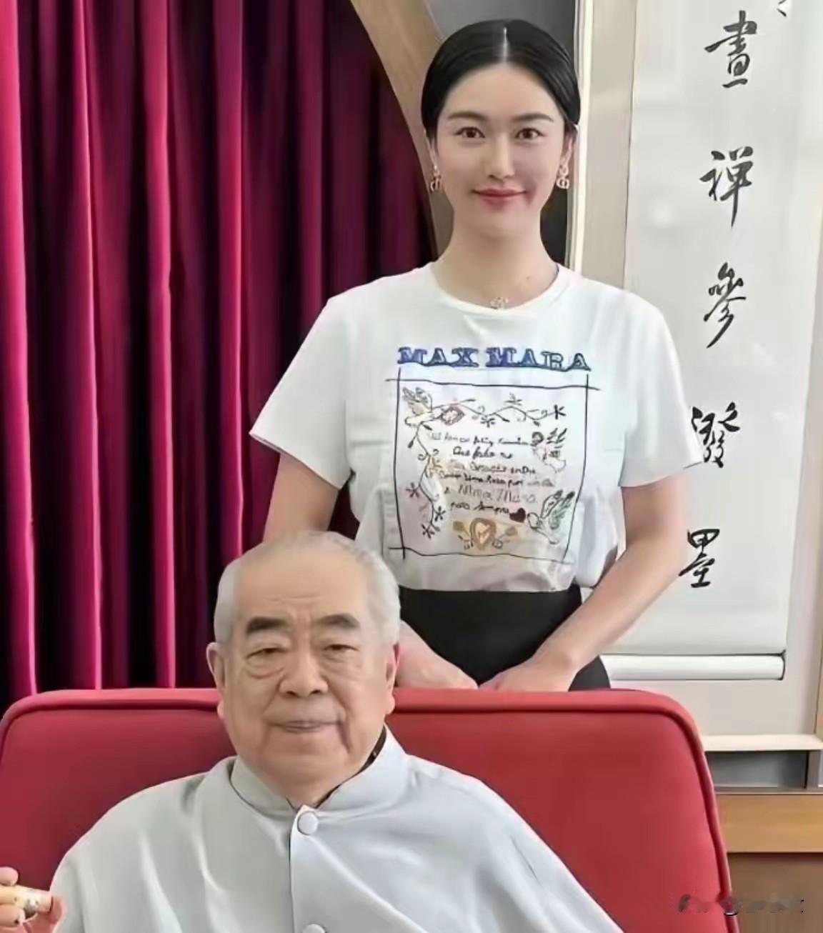 文化艺术界老夫少妻不足为奇，老年得子皆属常事。
张大千，韩美林，齐白石，范曾，张