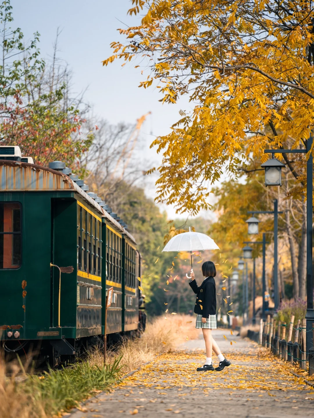 杭州拍照📷坐上绿皮火车🚞驶入宫崎骏的动漫世界