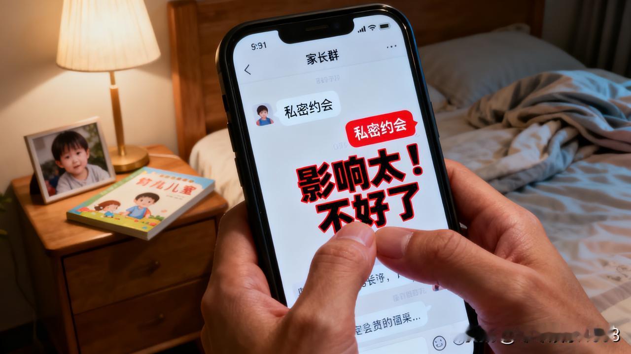 家长群本是交流孩子学习和学校事务的地方，最近却爆出大瓜！群里有两人私下约会了五次