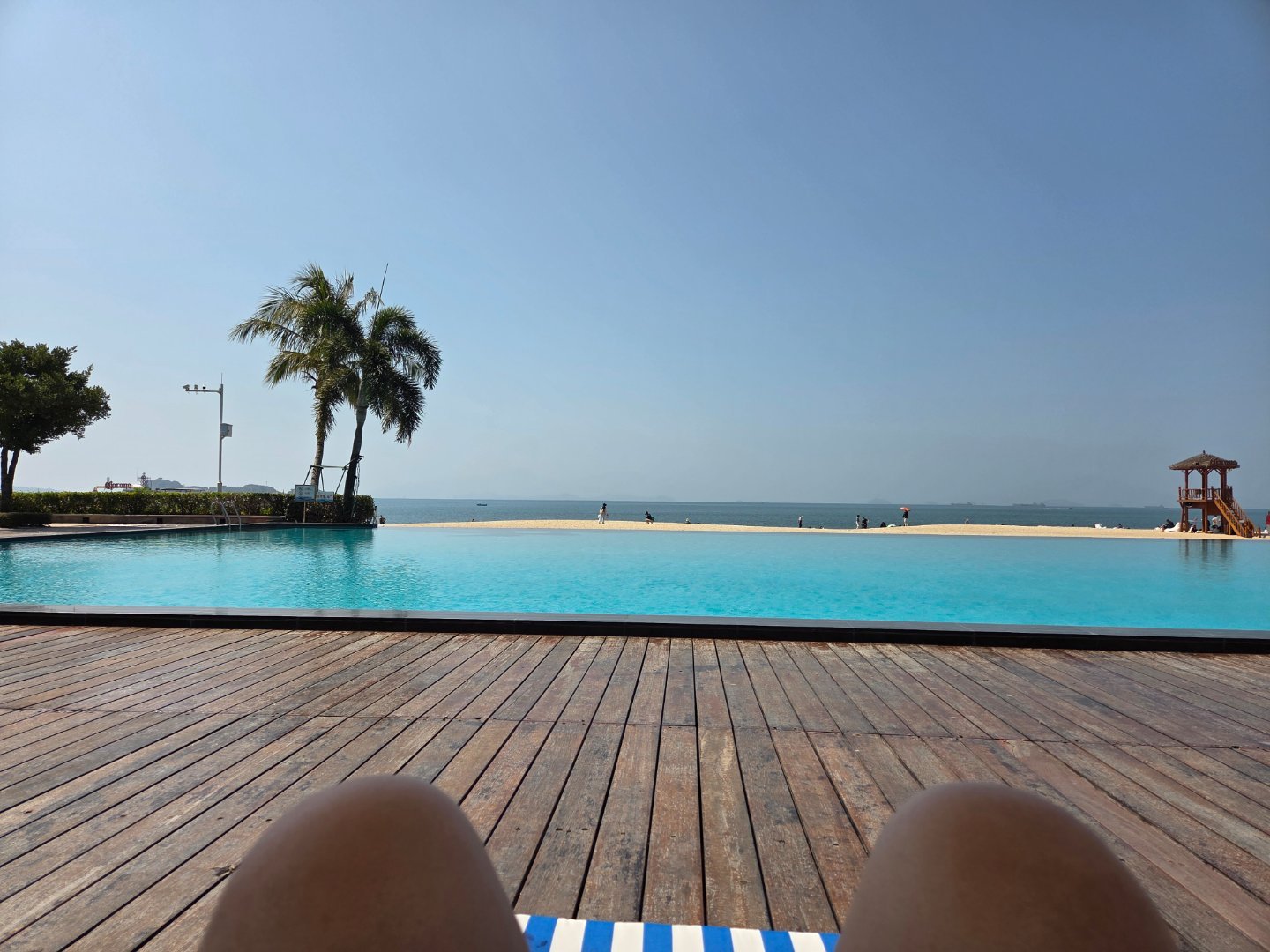 你们不会去的是那种煮饺子一样的海滩吧？ 