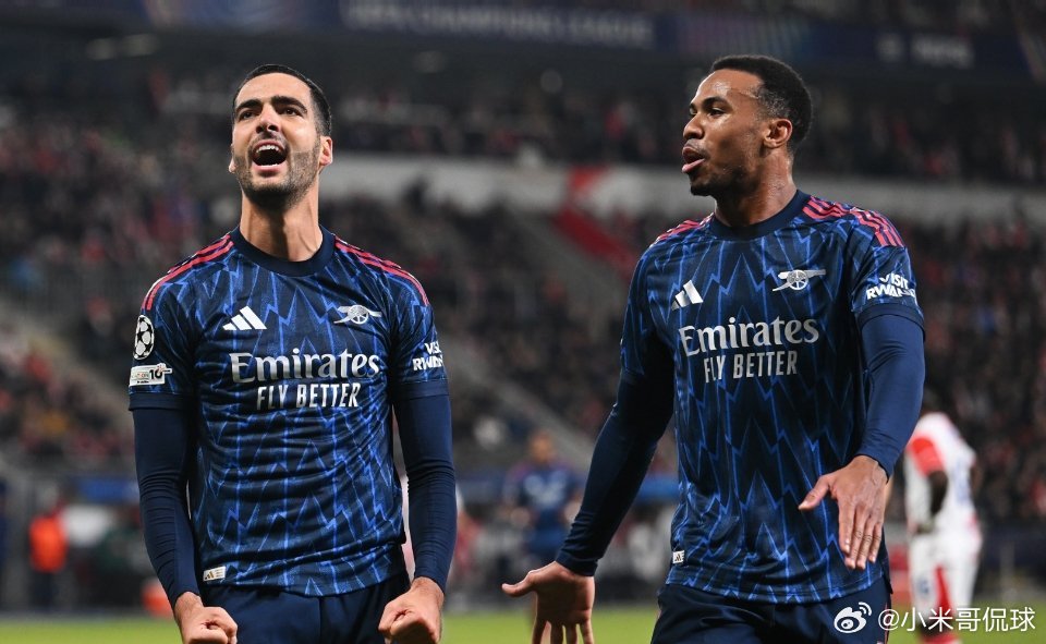 在刚刚结束的欧冠联赛阶段第四轮的比赛，阿森纳客场3-0轻取布拉格斯拉维亚，豪取欧