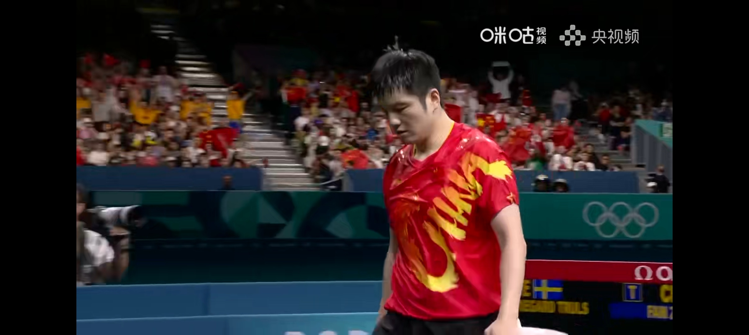 #樊振东vs莫雷加德#小胖再拿下一局，比分3-1 ​​​