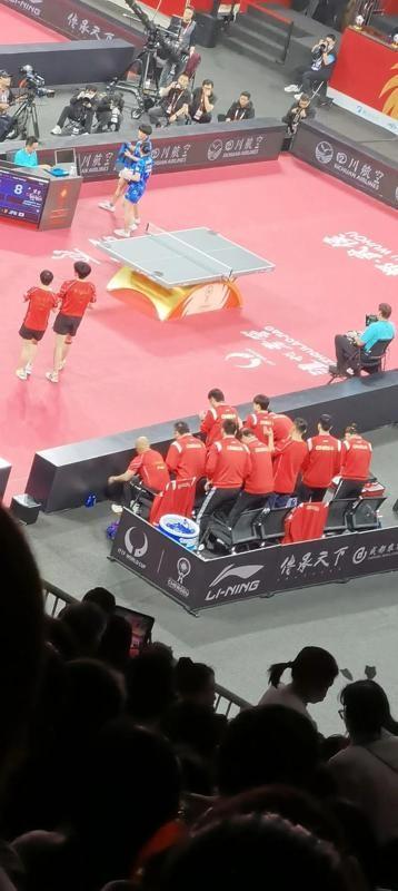 国乒出征，成都主场！
🔥 国乒成都世界杯 今天开始到8号，混合团体世界杯将在咱