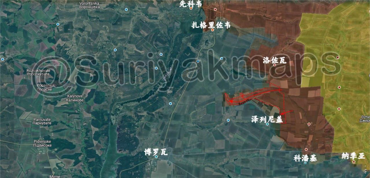 俄乌局势新进展 suriyak更新7.11俄乌局势1、博罗瓦：当俄军在泽列尼盖以
