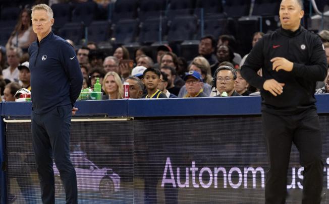 4月13日讯 NBA常规赛收官战，快船115-110战胜勇士。赛后泰伦·卢接受了