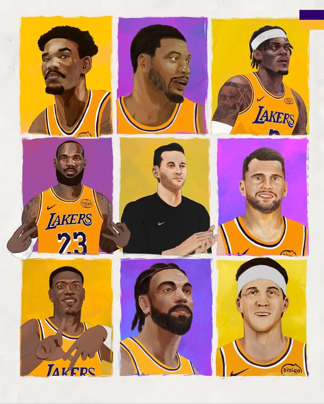 Your Los Angeles Lakers湖人国度nba新赛季第一声加油 ​