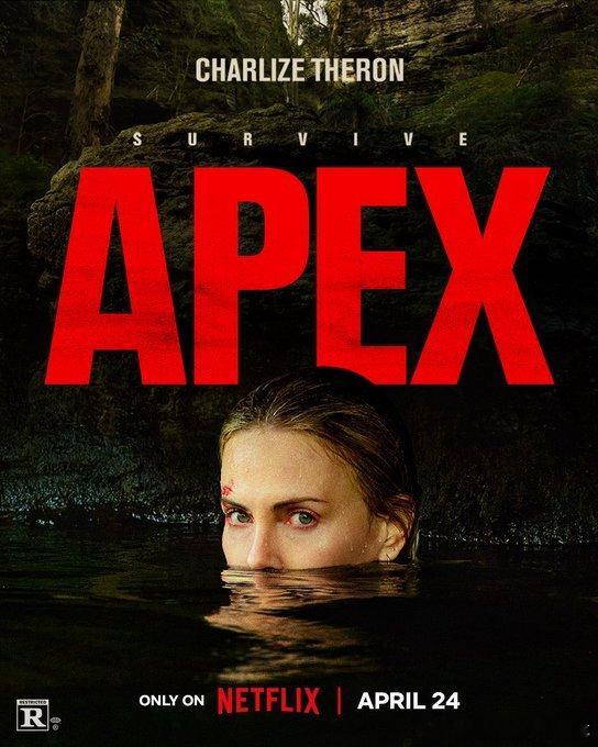 亿万同人字幕组  《巅峰猎杀APEX》主演查理兹·塞隆和塔伦·埃格顿的新海报已发