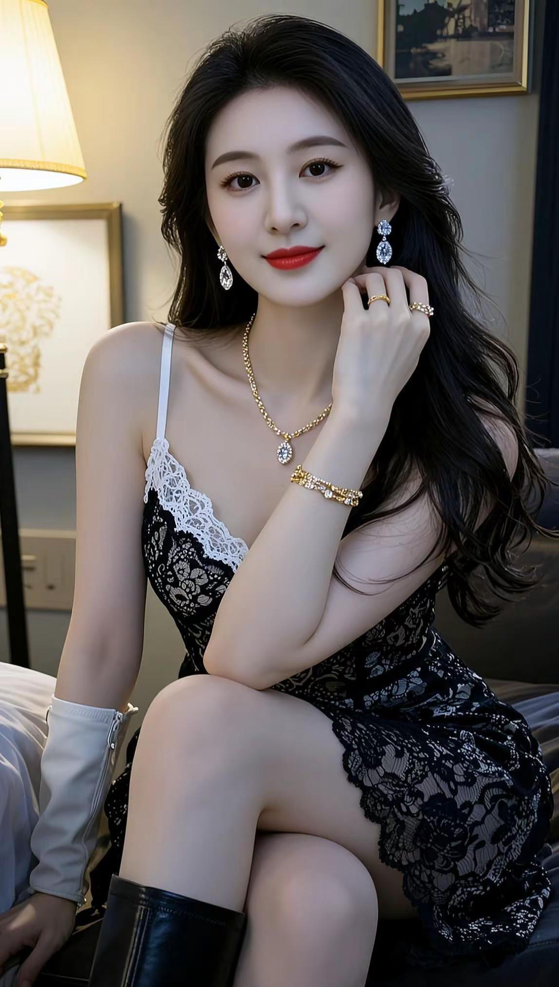 慵懒魅惑写真 ai创作