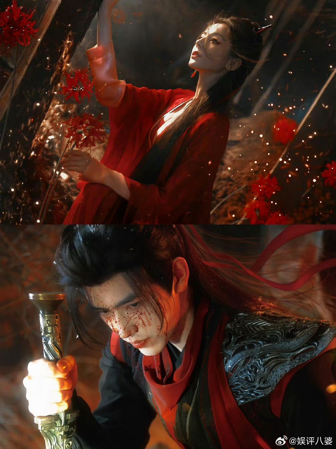 内娱是个圈！五年前杂志同框颜值爆表，如今新剧《白日提灯》再合作，从旧时光到新搭档