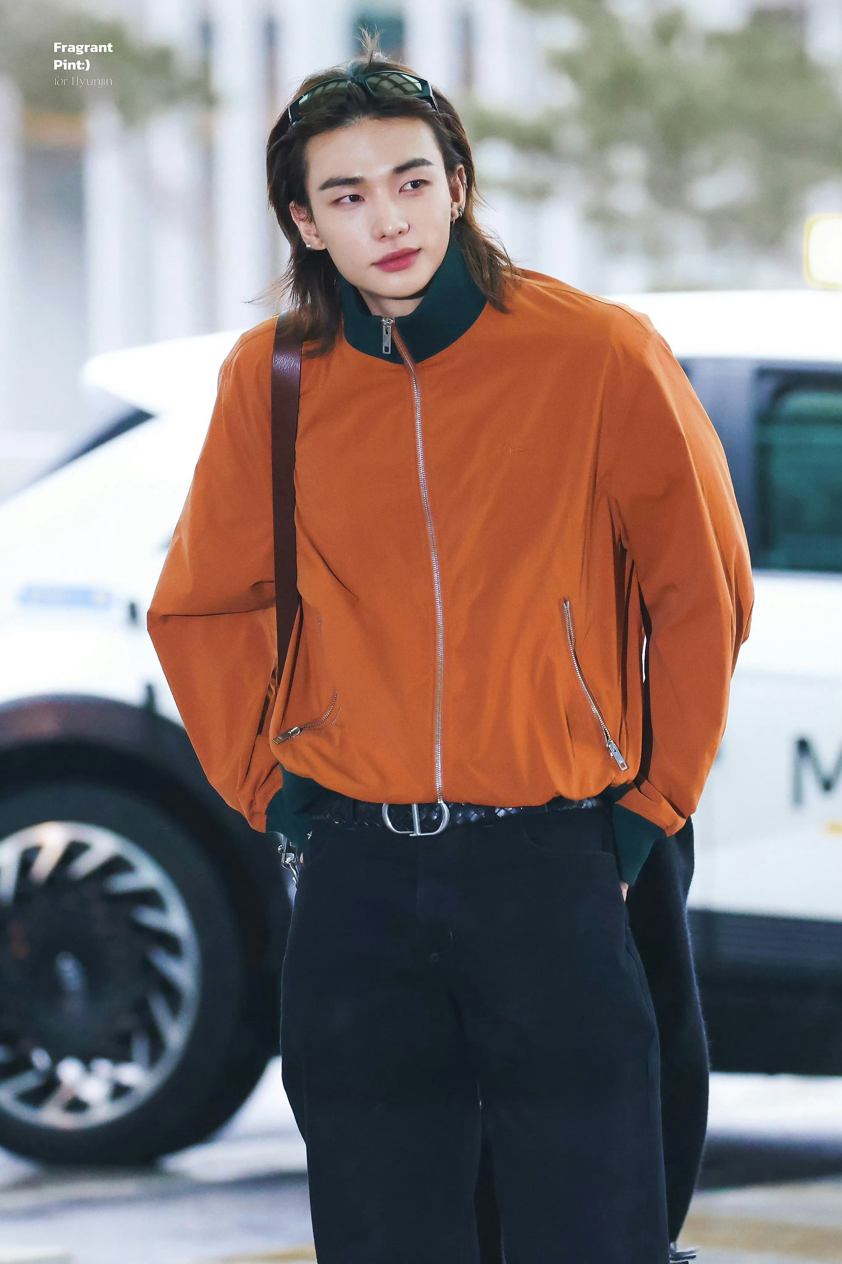 黄铉辰 × Dior F/W 2026.Hyunjin 机场出发巴黎时装周，连续