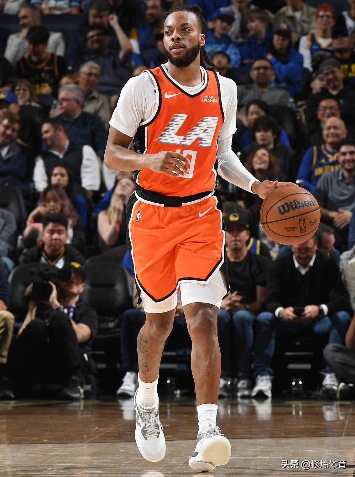 给更多时间配合，快船阵容实力还会变得更强！

1、加兰——首发控卫（进攻和传球）