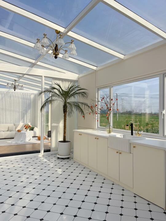 爆改农村阳光房，美到邻居们都来参观🌿