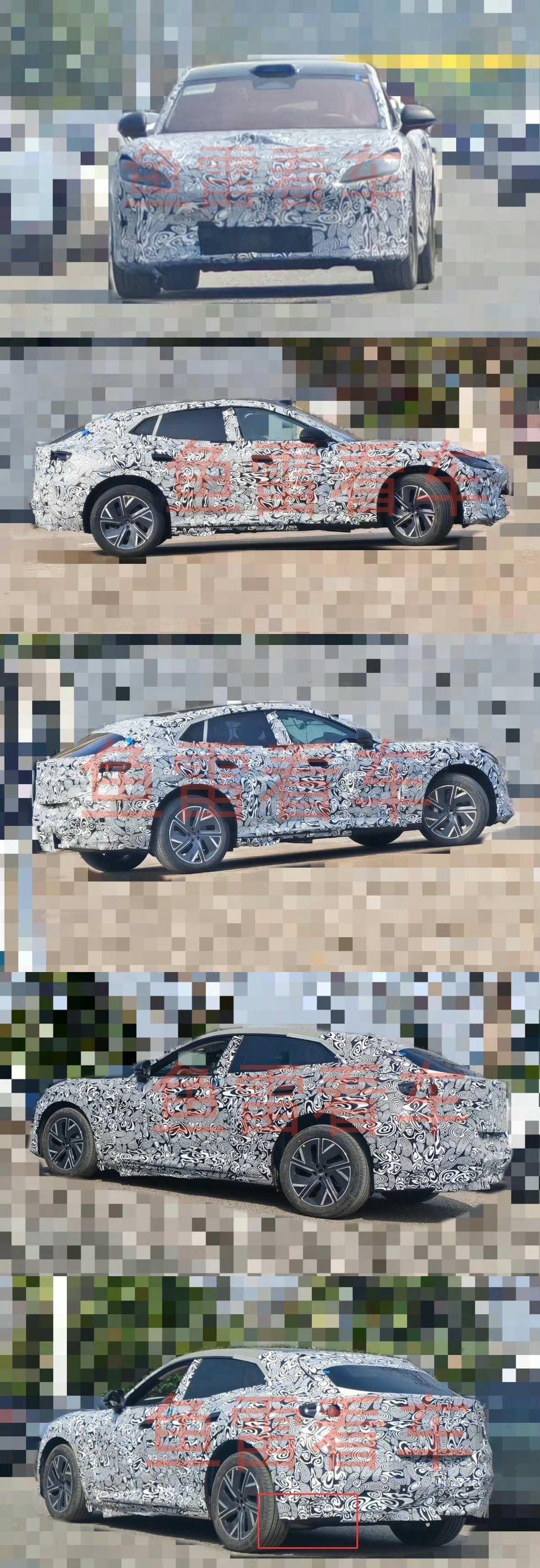 好家伙，这个就拍的很完整了鱼雷拍的的话，是奇瑞的新车？新车