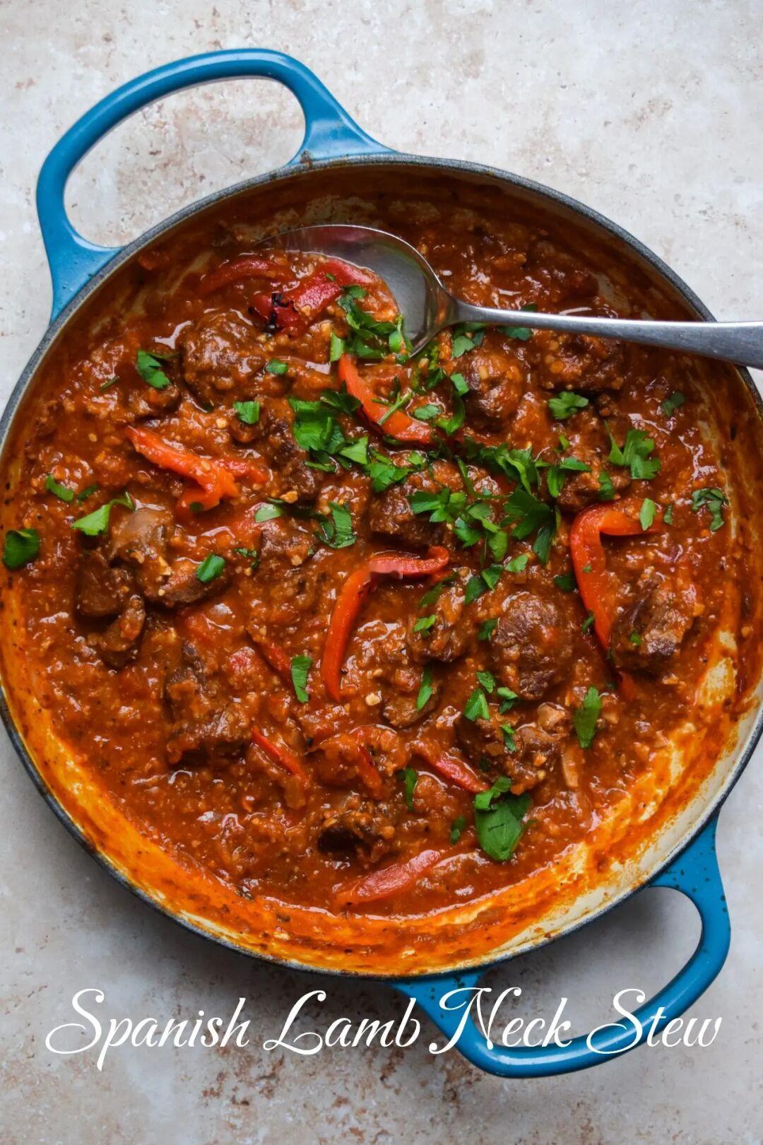 西班牙炖羊颈肉 ｜Caldereta de Cordero🐑