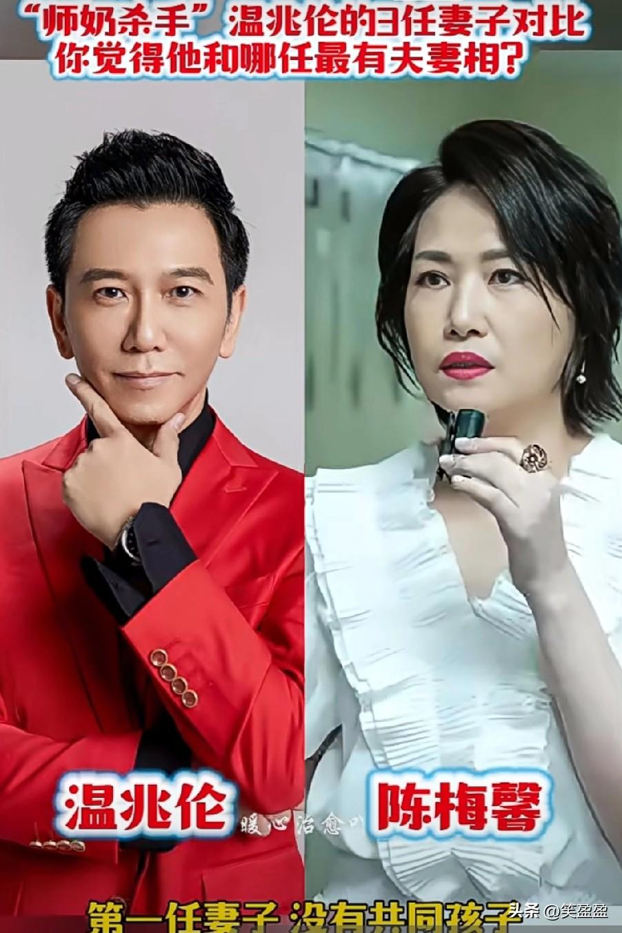 温兆伦的3任妻子对比，
你觉得他和哪任最有夫妻相？