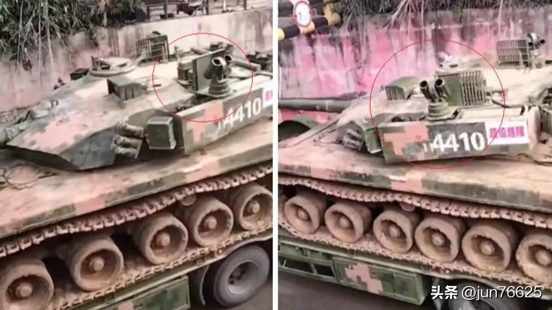 老式坦克持续改进，主动防御系统或成标配！
近来一组96A坦克加装主动防御系统的图