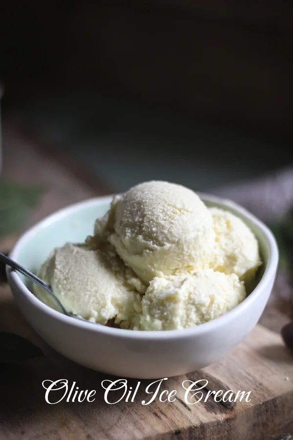 自制橄榄油冰激凌 ｜Olive Oil Ice Cream🍦