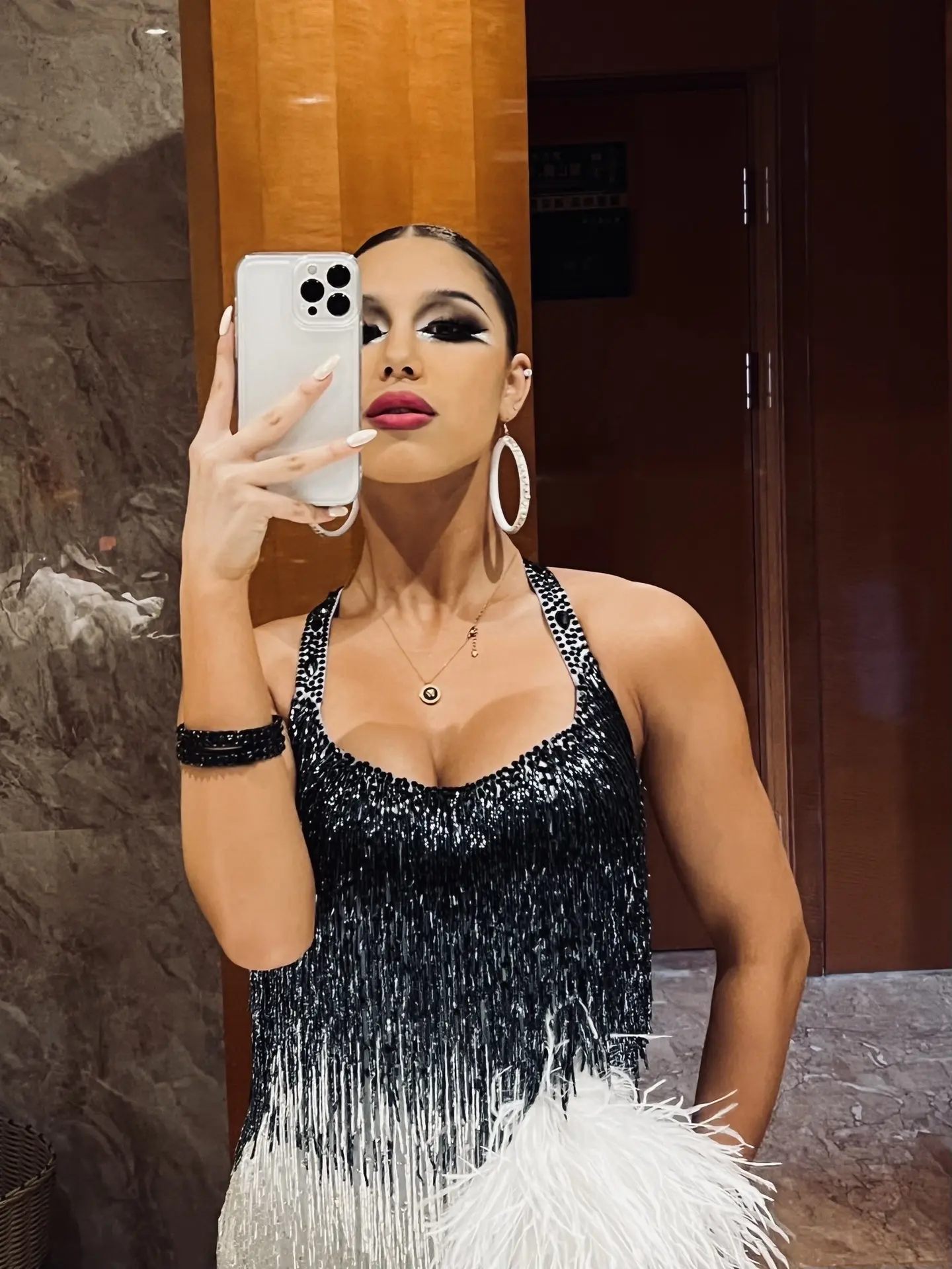 国标舞妆容与发型