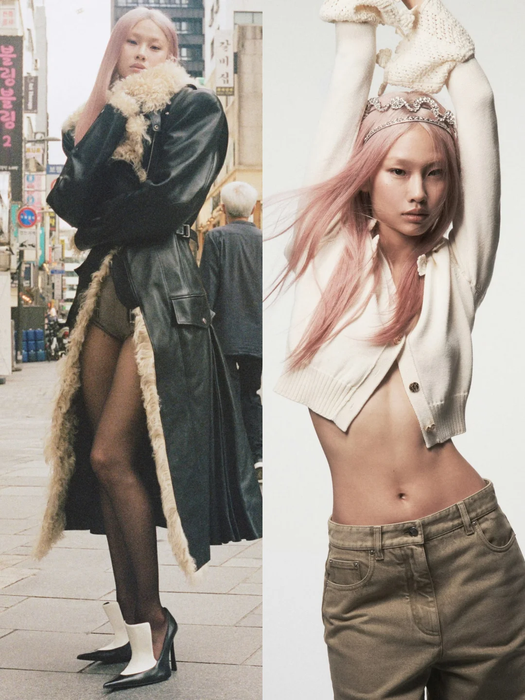 郑浩妍VOGUE新封，命真好！