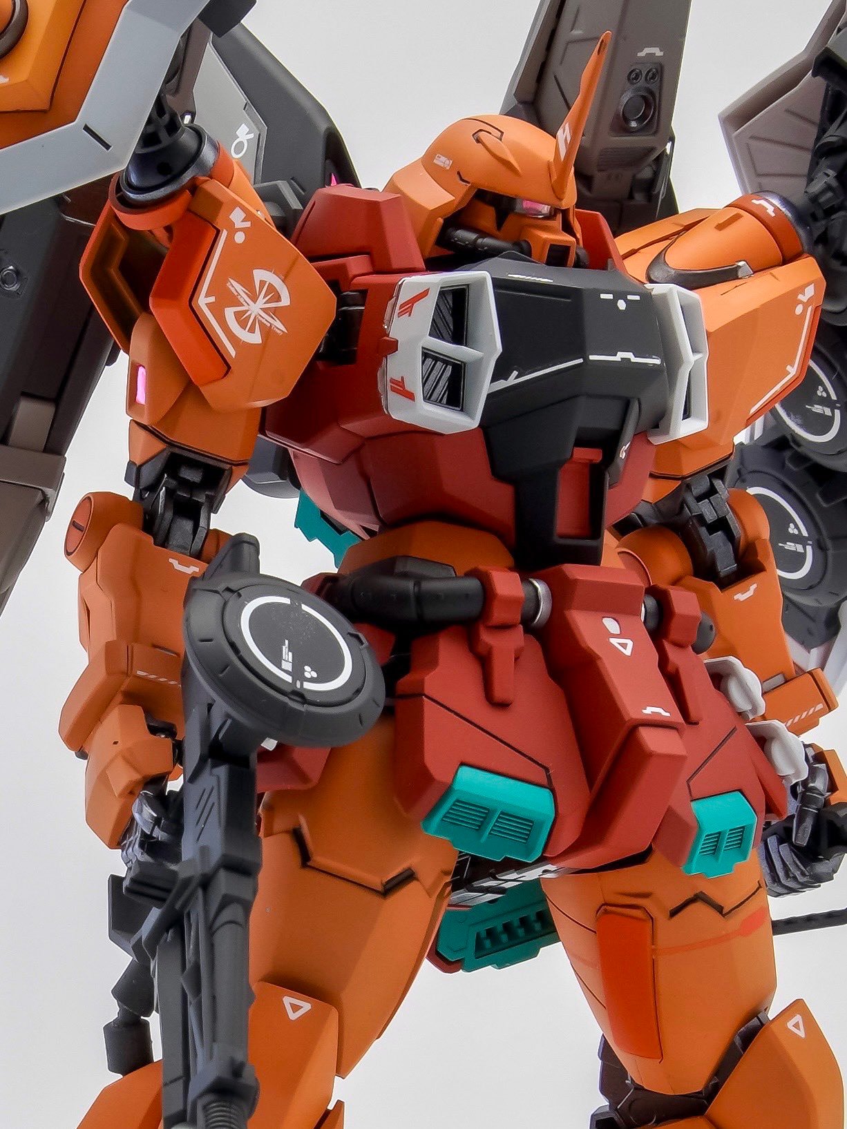 MG瞬发型幽灵扎古·海涅专用机（by ハル）高达模型[超话]高达模型 ​​​​