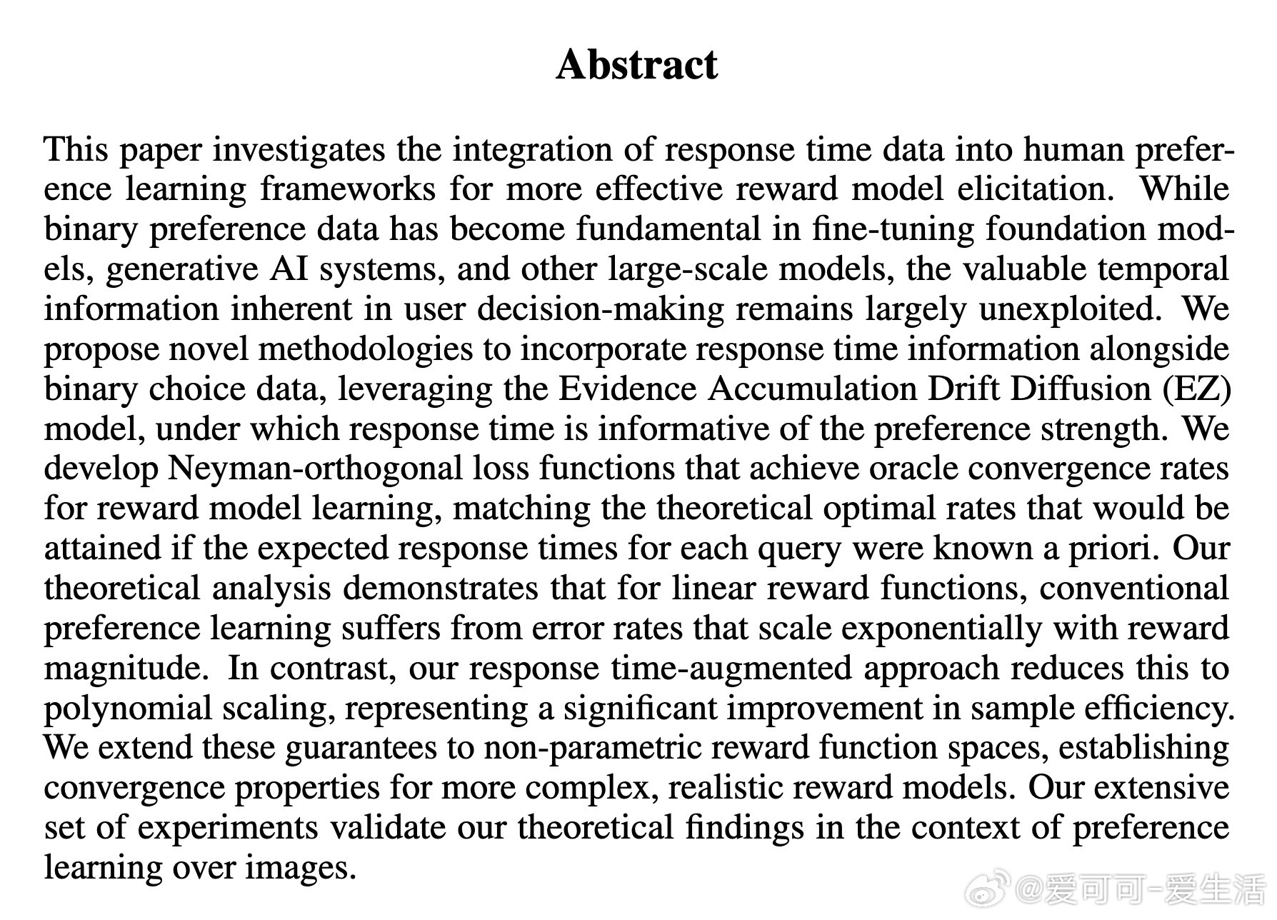 [LG]《Preference Learning with Response T