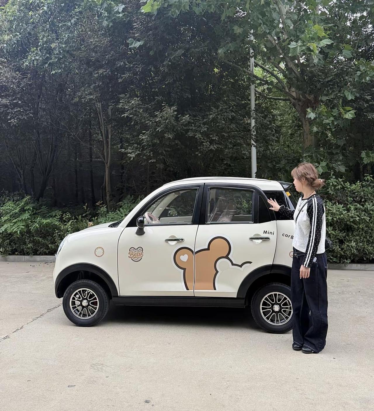 大师说我命里有米 没想到是小糯米🚗全靠老公拿下属于自己的宝宝巴士🚌 微型代步