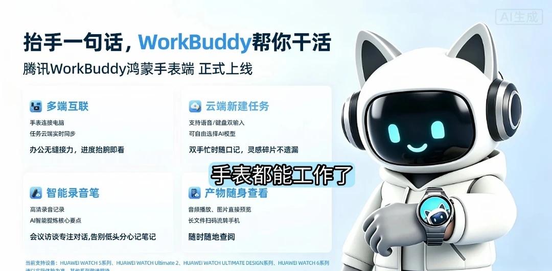 这块AI手表，居然不是来催你工作的⌚️
现在很多AI工具都在讲“更快、更强、更高