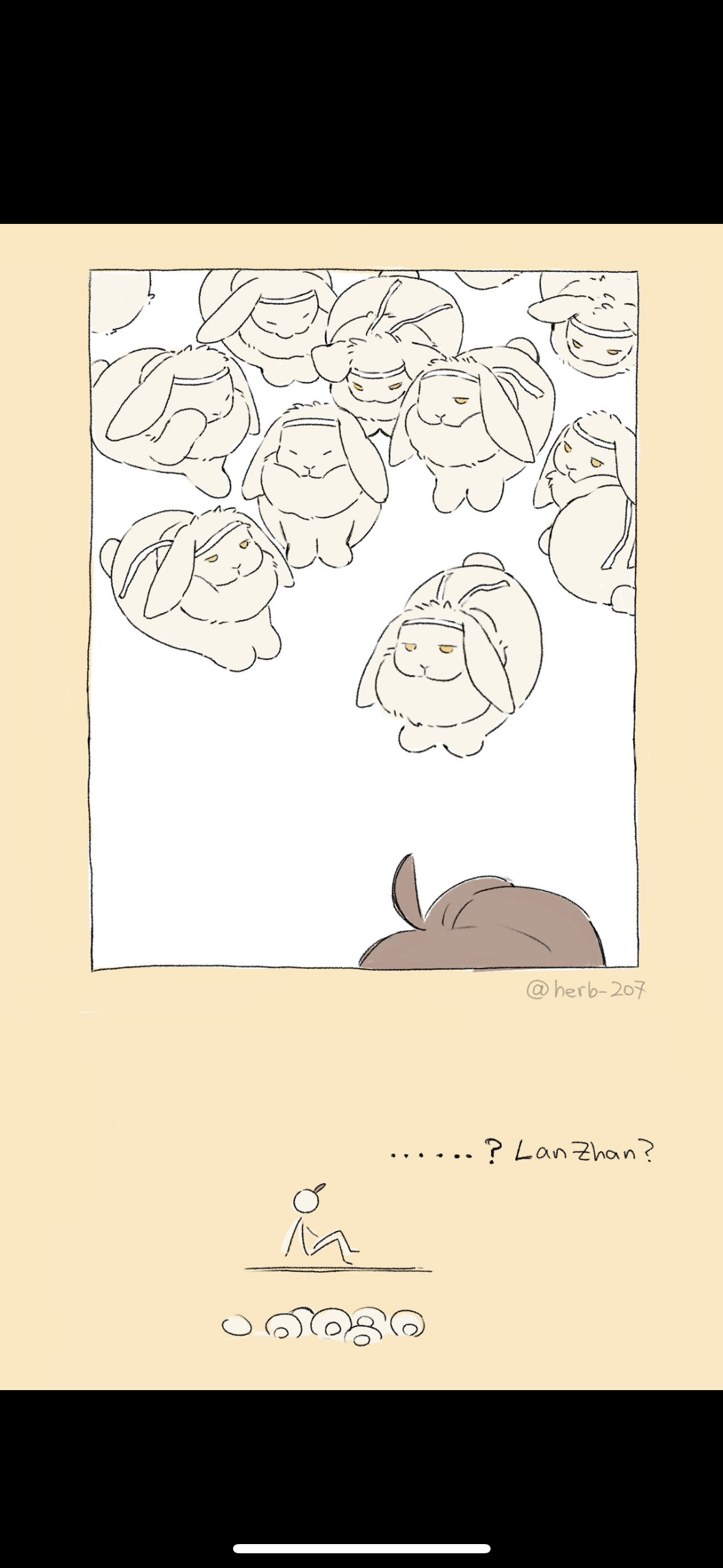 就这样被毛茸茸大🐇淹没