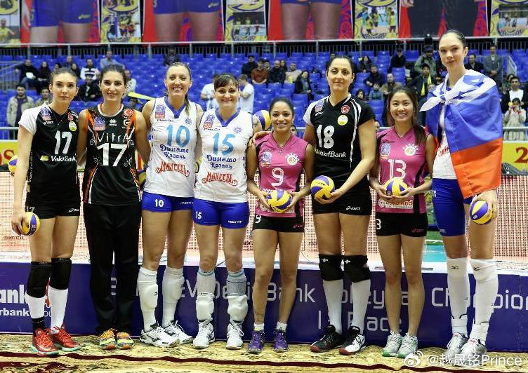 排球 👇13/14赛季欧冠女排联赛的最佳阵容，您能认出她们吗❓还有几位仍拼搏在