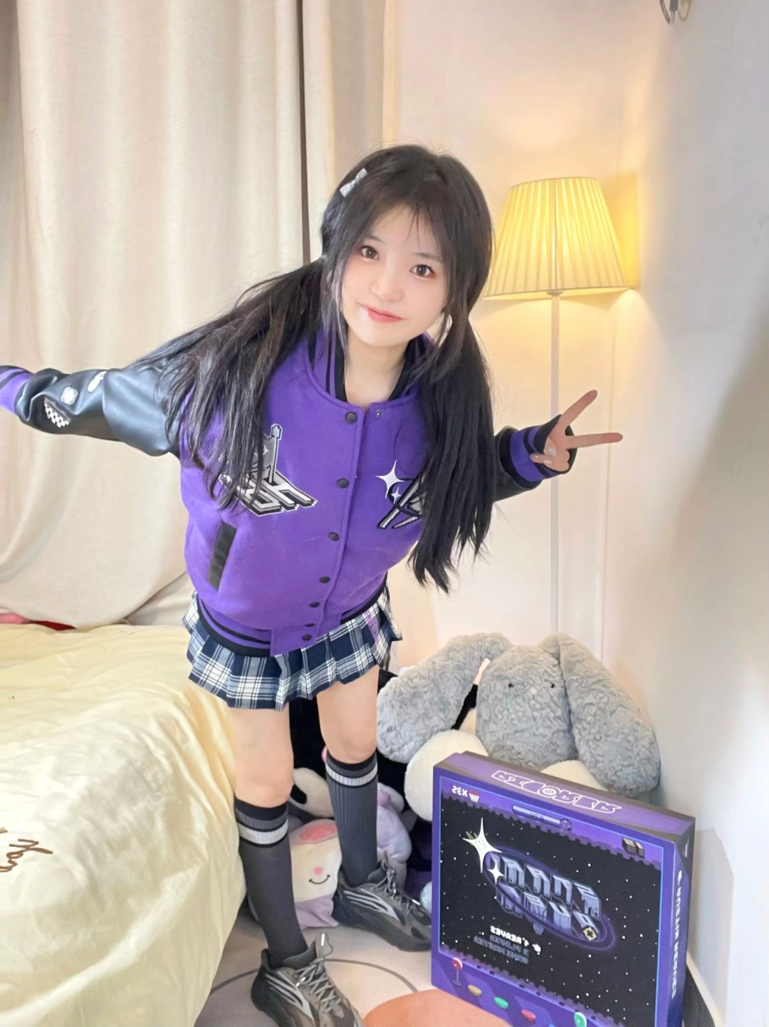 开学这样穿 可以打几分