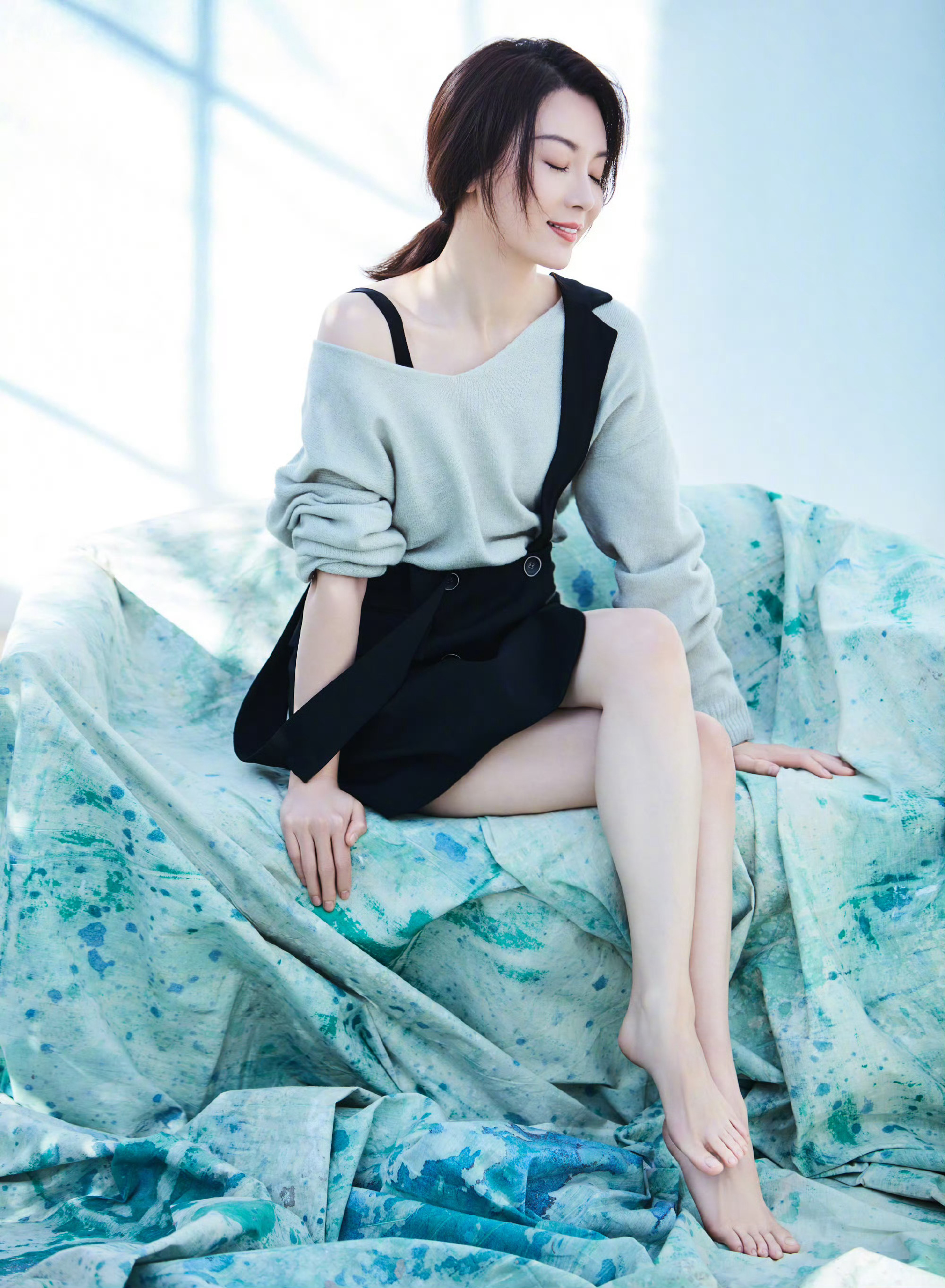 陈数妈妈玉足
