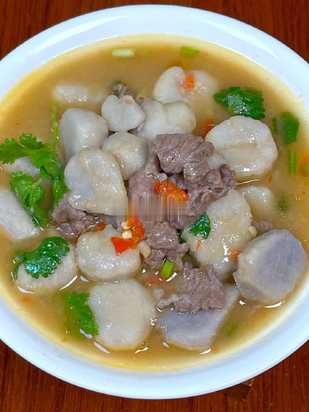 可是你不是江西人，不知道芋子滑牛肉有多好