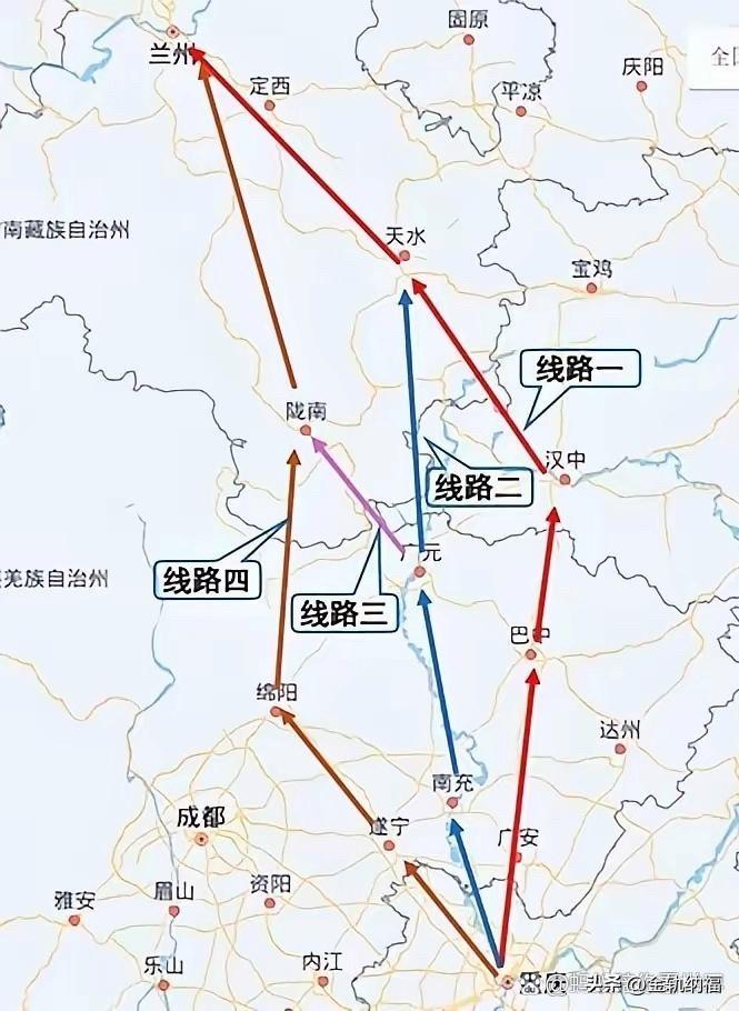 兰渝高铁有可能经宝鸡南下，这样虽然有点绕，但可以大幅度节约建设资金，最大程度发挥