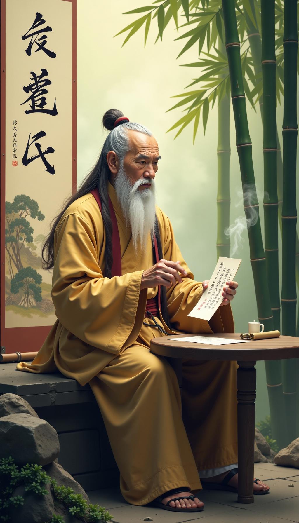 老子：道家思想的奠基者与中华哲学的巨人

在中华文化的浩瀚星海中，老子无疑是一位