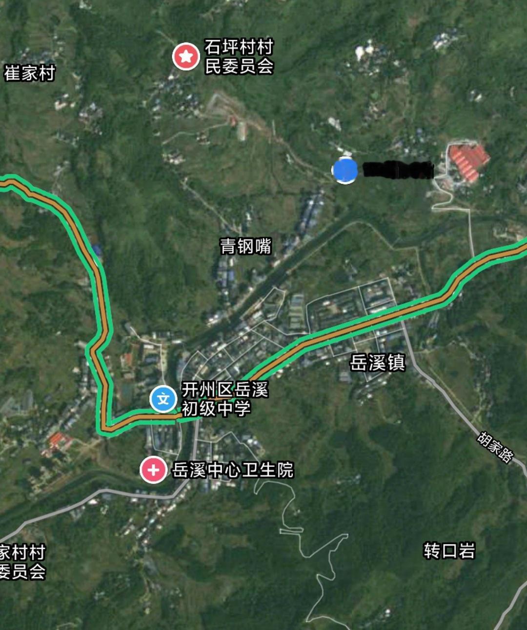 重庆开州岳溪镇的高铁站，是不是已经定名“开州南站”了？高德地图上已经标注成了“开