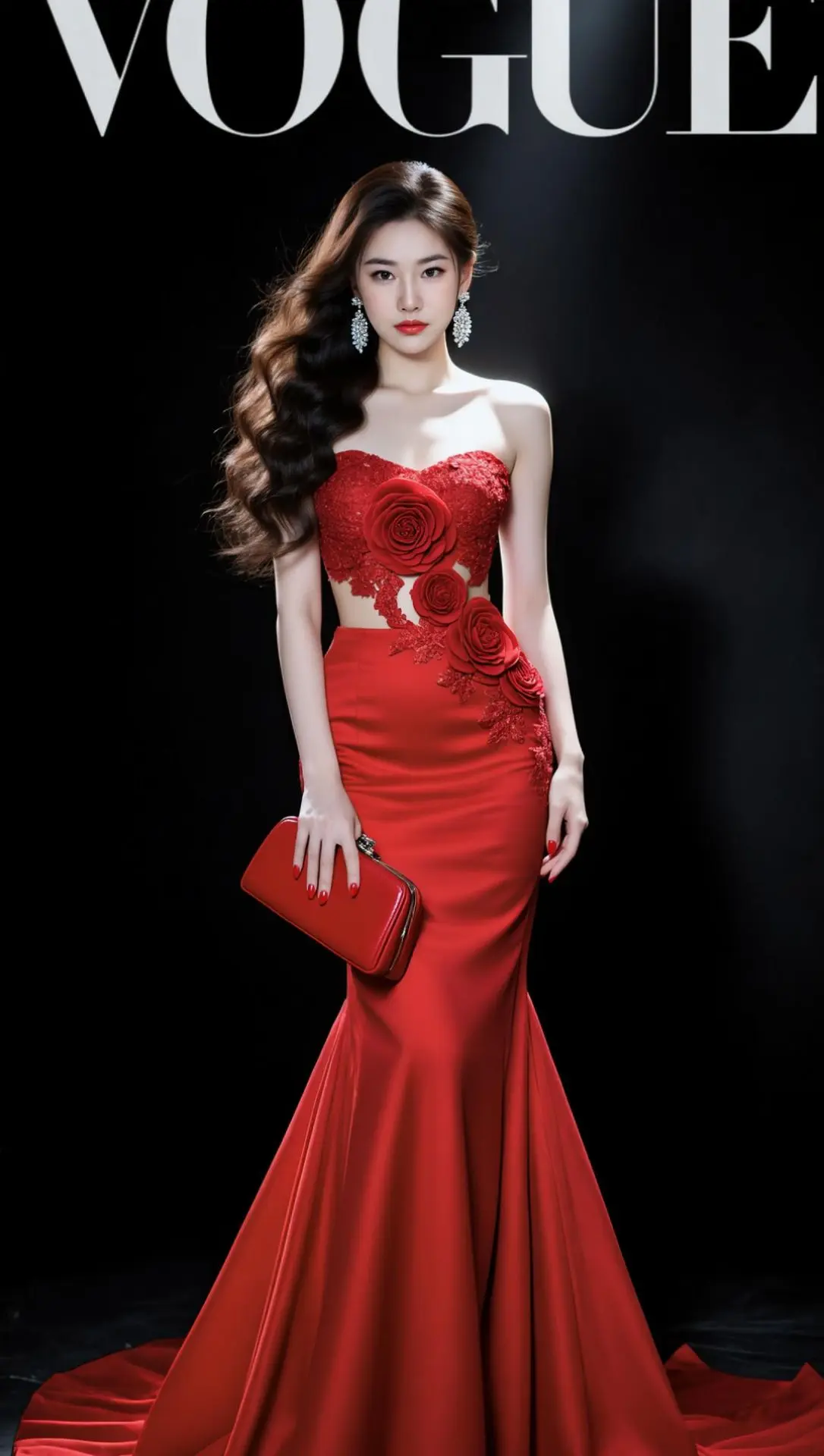 AI复古华丽风写真 ai创作