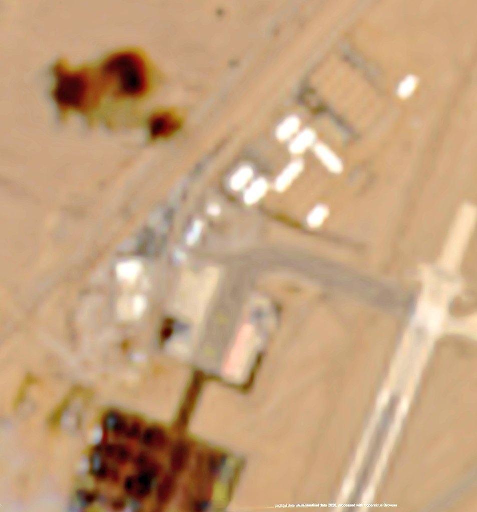 美军可能会长期驻扎在以色列南部的奥夫达空军基地，这里在扩建。 ​​​