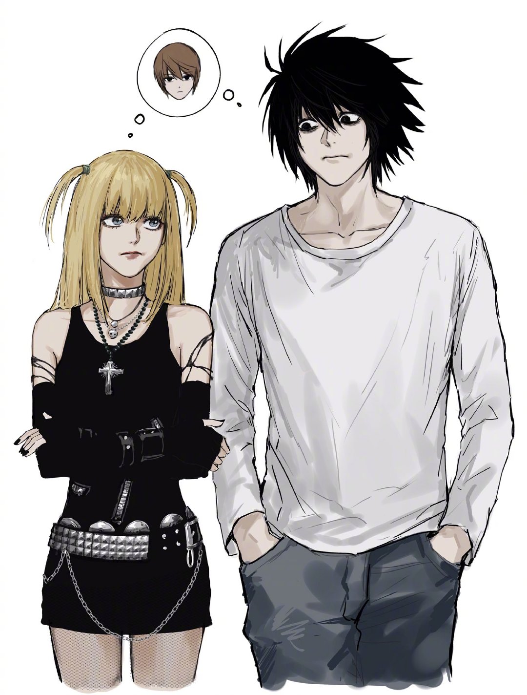 《DEATH NOTE》 【x：sso_s__ 】死笔的角色真就没有难看的！！ 