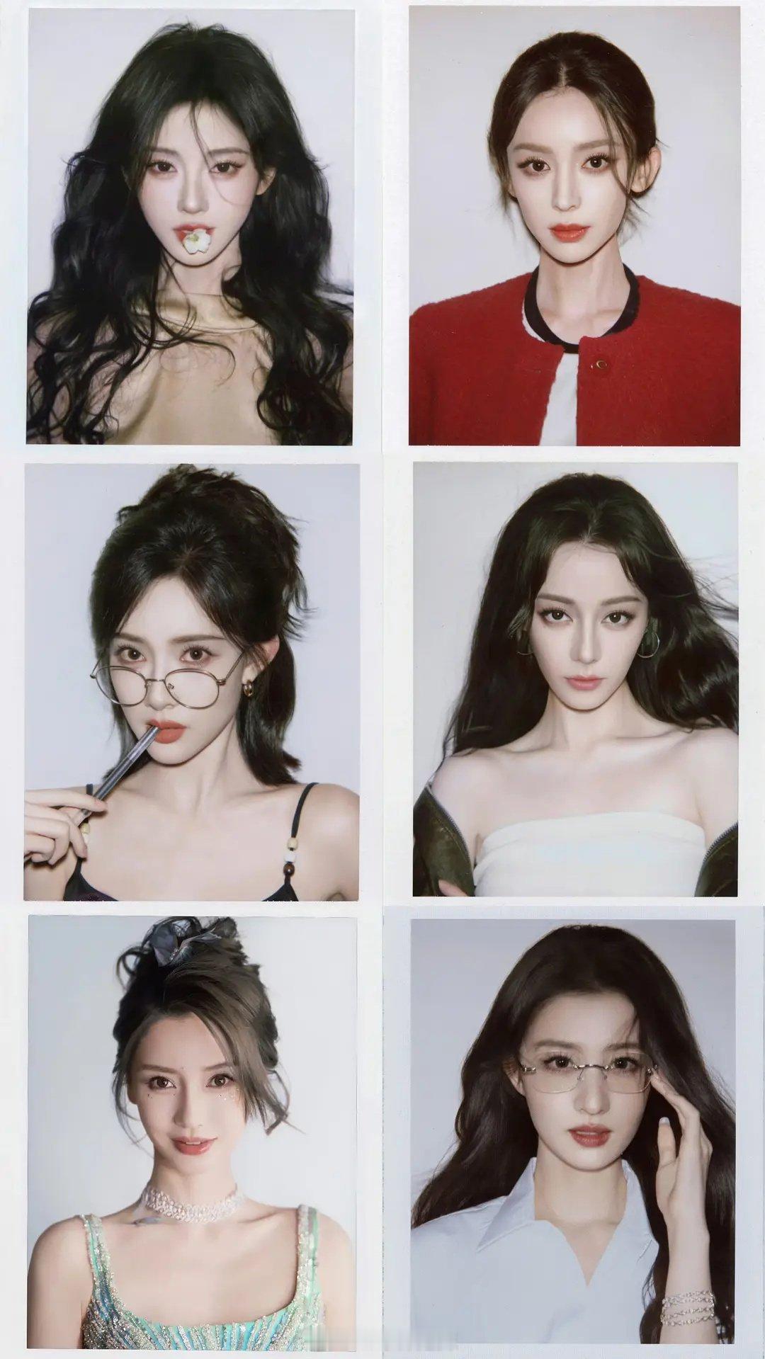 鞠婧祎，娜扎，孟子义，迪丽热巴，angelababy，王楚然撕拉片一览 ​​​
