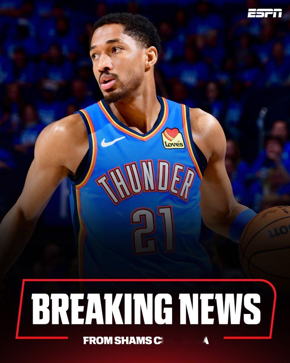 NBA交易 NBA交易陆续开始了！雷霆将阿隆-威金斯交易到老鹰，换来两个次轮选秀