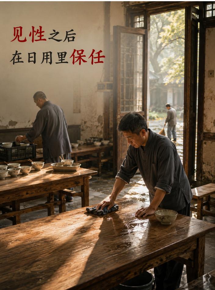 明心见性的下一个境界是什么？不是更高，而是不再追逐境界

有人问：
明心见性以后