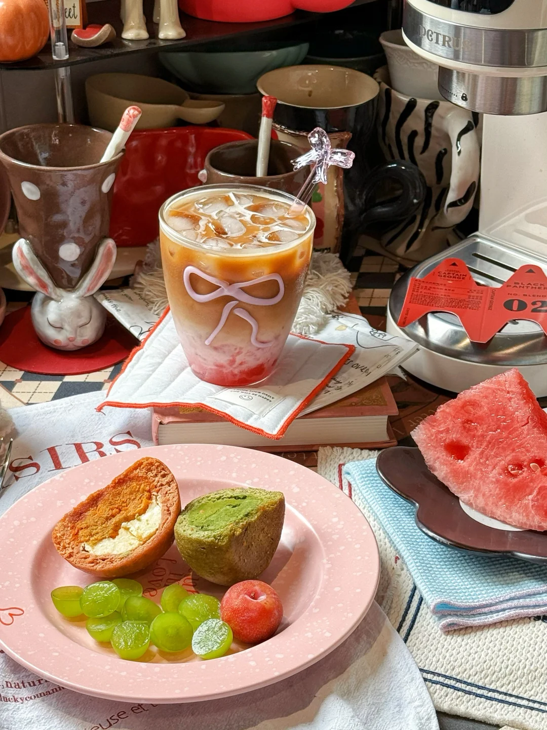 过气网红咖｜西瓜抓马拿铁🍉🍹