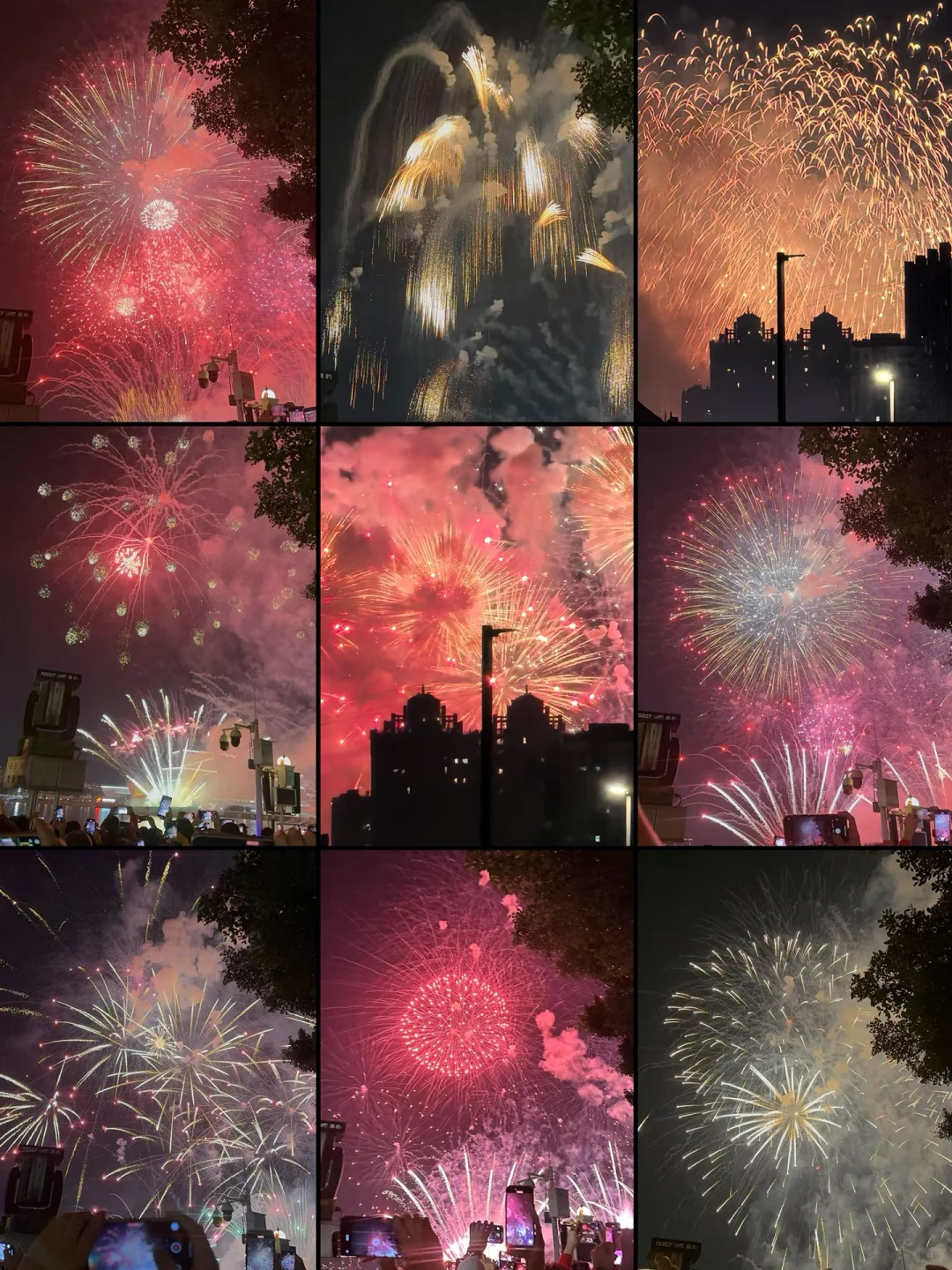 广州的今夜🎆火树银花！震撼绝美‼️
