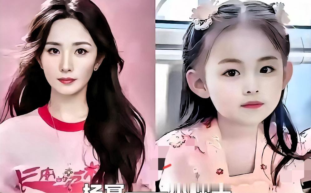 杨幂每年掏5000万港币抚养费，换来的结果是，她女儿在学校被同学问，你长得像你姑