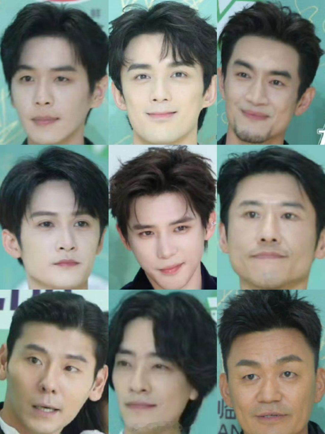 白玉兰男明星红毯怼脸生图张若昀，吴磊，林更新，檀健次，王安宇，王骁，蒋奇明，郑云